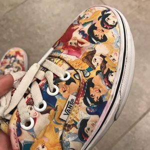 Disney princess Vans shoes 7.5 Womens